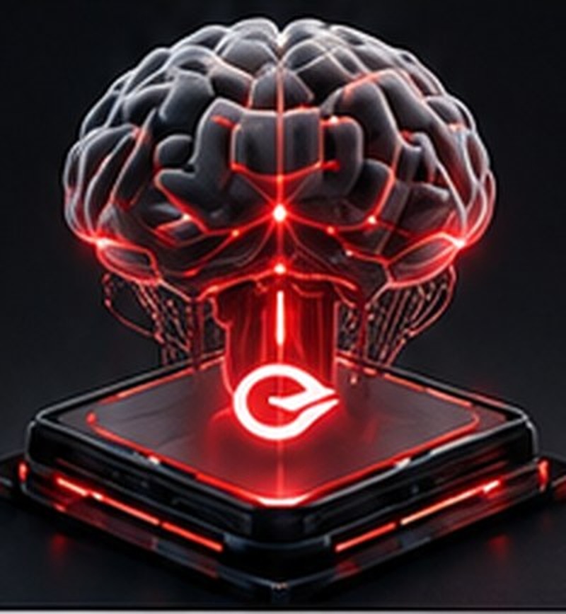 Cyberinlab platformu üzerinde yapay zeka beyni görseli