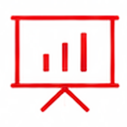 Sunum grafiği simgesi