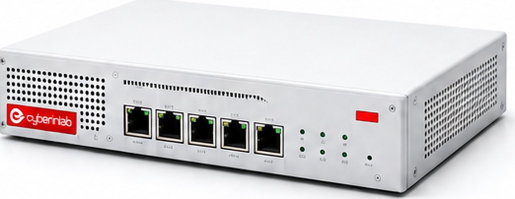 Cyberinlab markalı beş portlu güvenlik duvarı donanımı